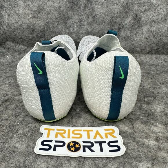 Nike Zoom Superfly Elite 2 Track Shoes Mens Size 10 White Spruce FZ9662-100 - Picture 5 of 10